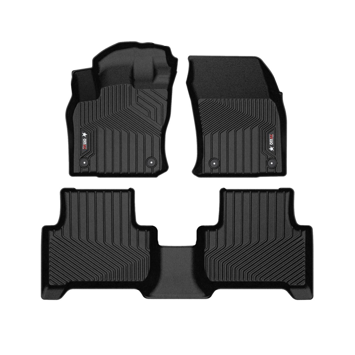 Volkswagen Tiguan Floor Mats - Front + Rear - Omac - Texan - 2018-2024